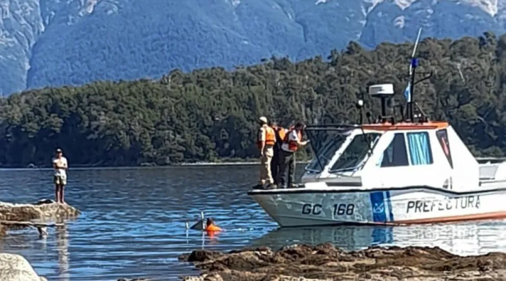 Se ahogó un hombre de 40 años en las aguas del Nahuel Huapi 