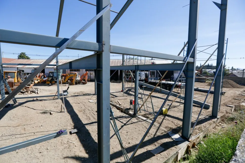 Ya va tomando forma el nuevo edificio de la Delegación Sur del Municipio