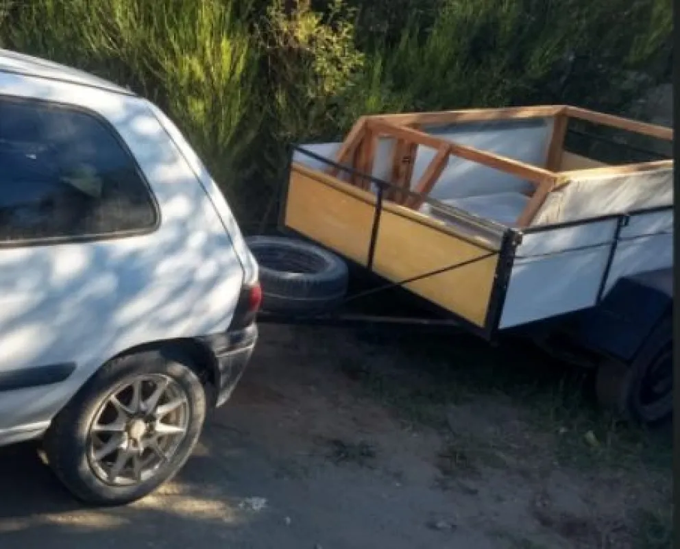 Le robaron un carro de carga, esencial para su trabajo y pide ayuda a la comunidad 