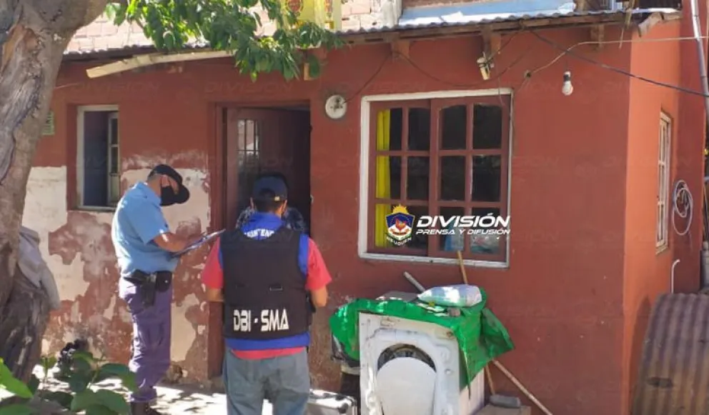 Allanaron la vivienda del autor del robo en una comisaría