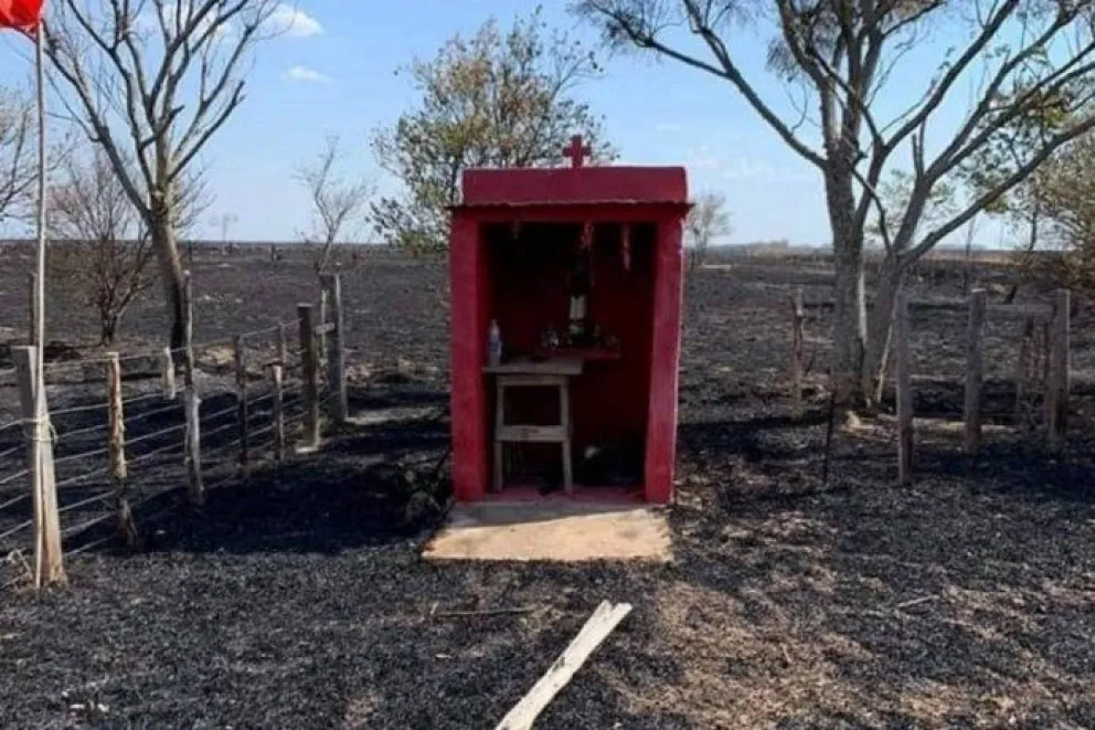 Incendios en Corrientes: el increíble milagro del Gauchito Gil que dio esperanzas a un pueblo 