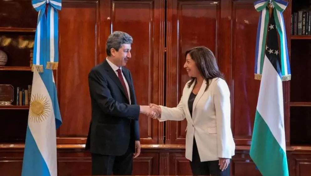 Carreras recibió al embajador de Arabia Saudita en Argentina