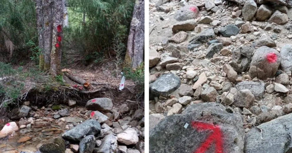 Malestar por la excesiva demarcación del recorrido de una carrera