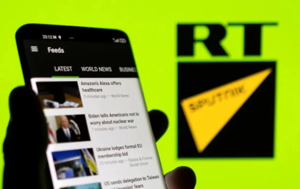 Youtube bloquea a los canales rusos RT y Sputnik