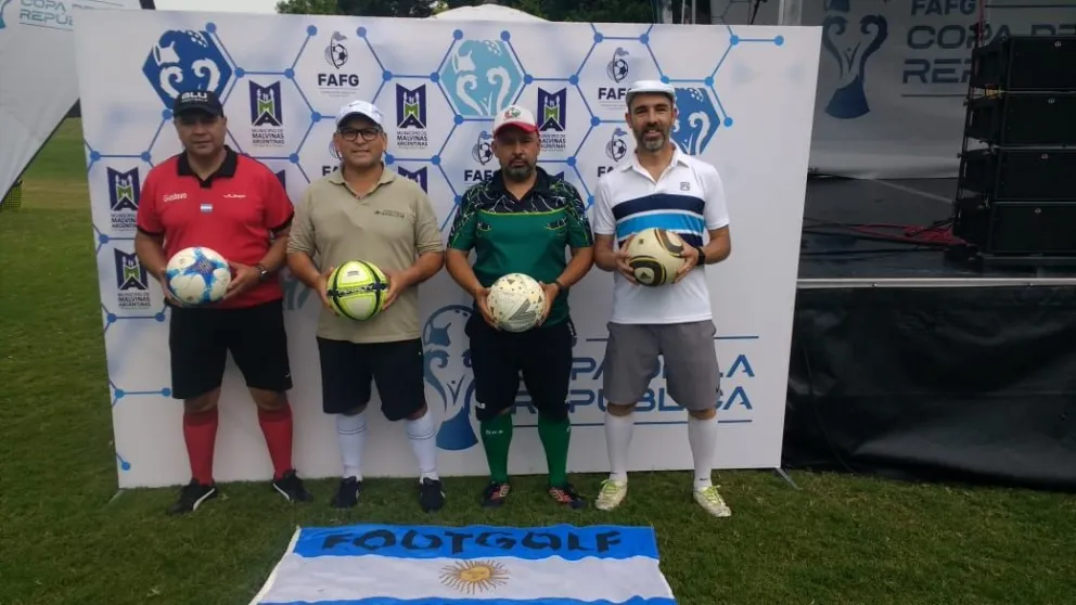 Bariloche presente en la Copa de la República de Footgolf