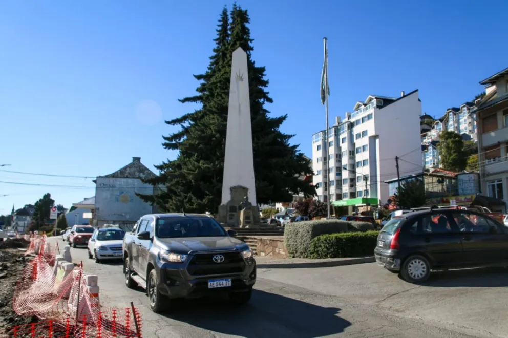 Así funciona el tránsito vehicular en la zona del Monolito
