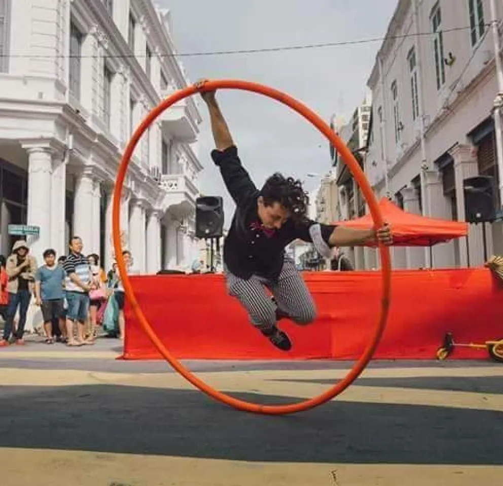 Circo en cuatro plazas como bonus track del Jolgorio Bariloche