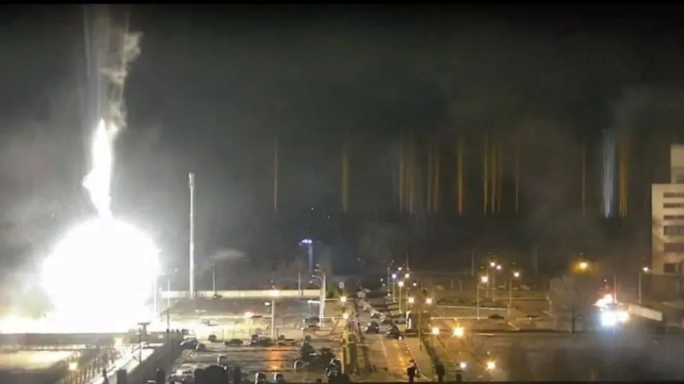 Incendio en la central nuclear de Zaporiyia: no se detectaron fugas radiactivas