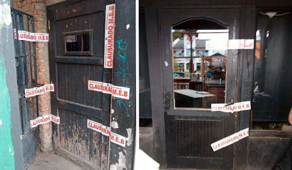 Clausuraron un conocido y controversial bar de El Bolsón