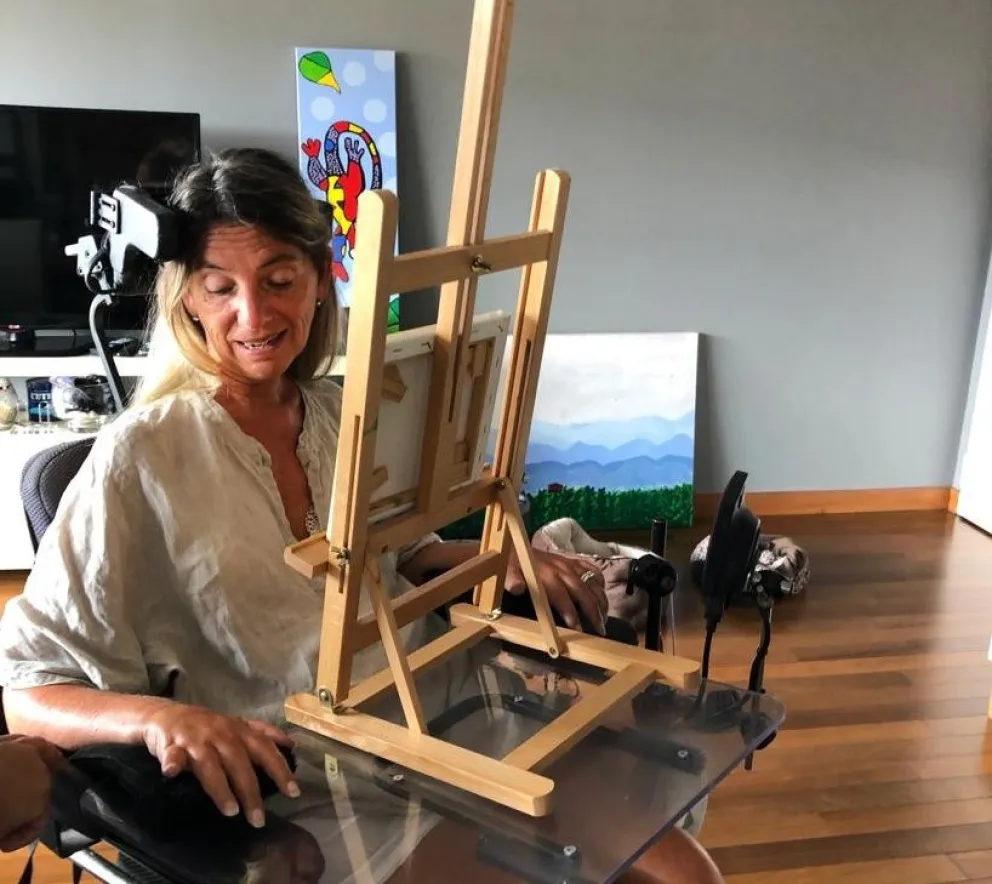 Marcela, diagnosticada con ELA: “Es muy importante no quedarse solo”