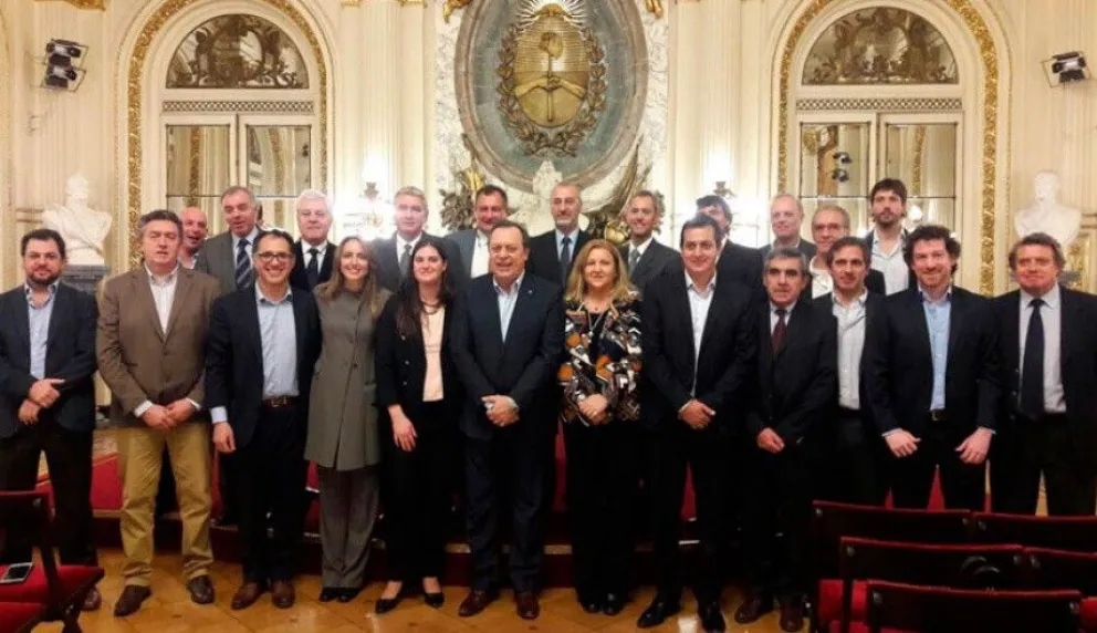 El presidente Mauricio Macri se reunió con el intendente Gustavo Gennuso