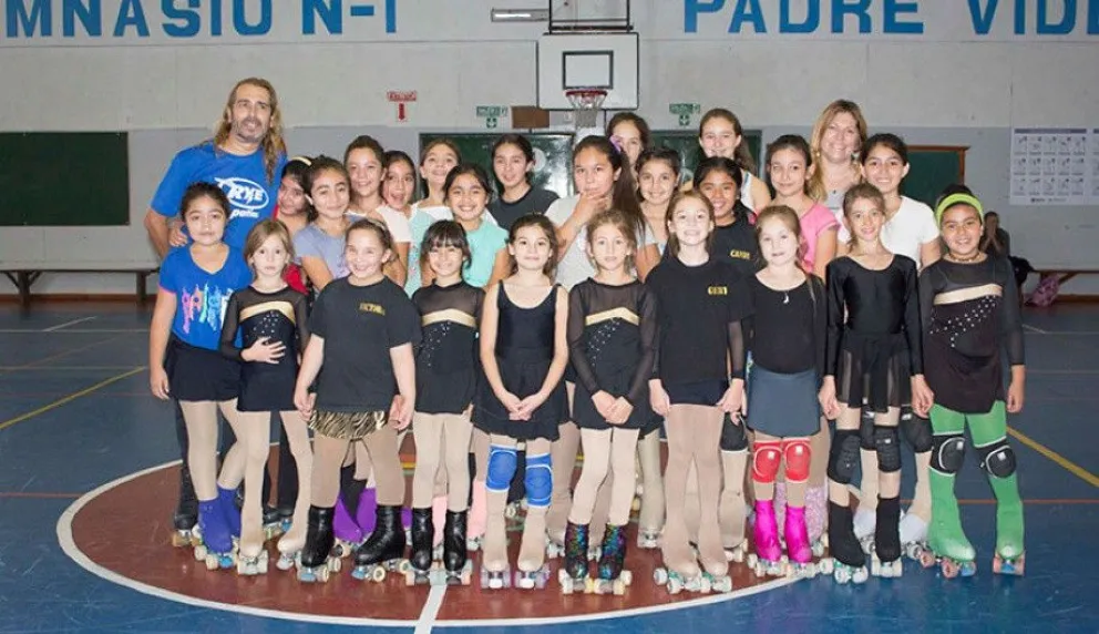 Impecable Clínica de Patín a cargo de Darío Álvarez