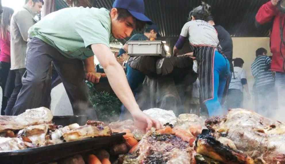 Se vivió la primera jornada de la 5ta. Fiesta Nacional del Curanto en Colonia Suiza