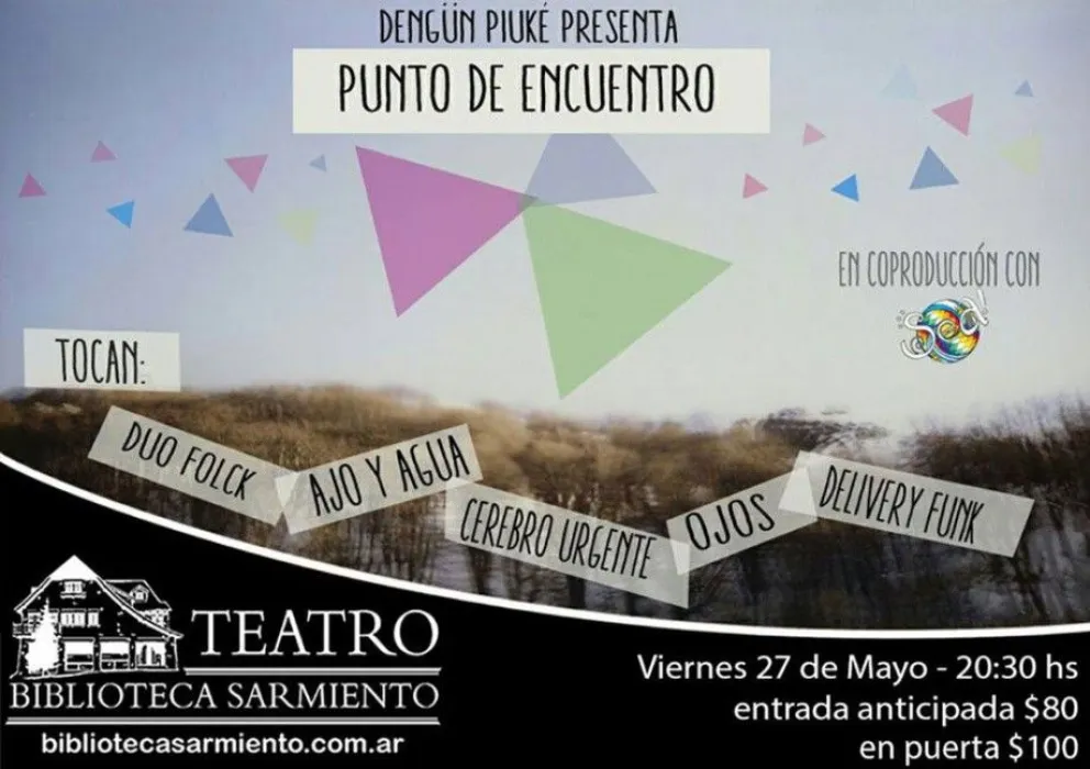 Sala de ensayo comunitario presenta su show en la Biblioteca Sarmiento