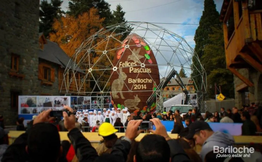 Confirmado: Este año no habrá huevo gigante en la Fiesta Nacional del Chocolate