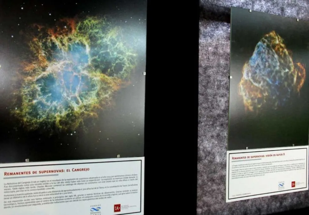 Cautivan las imágenes de las supernovas