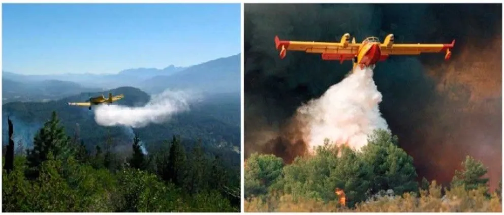 No se combate un gran incendio con baldes con alas