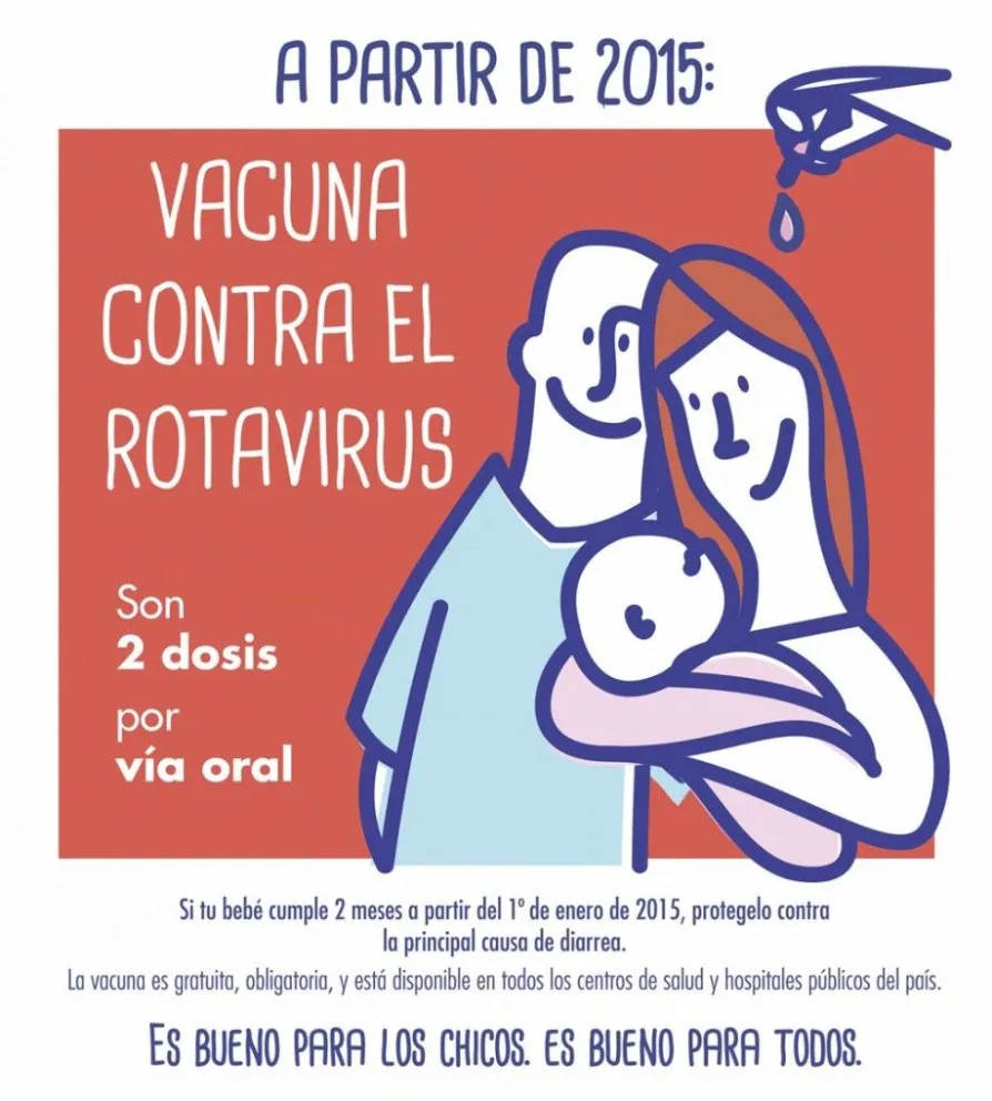 Vacuna contra el rotavirus disponible en todos los vacunatorios públicos