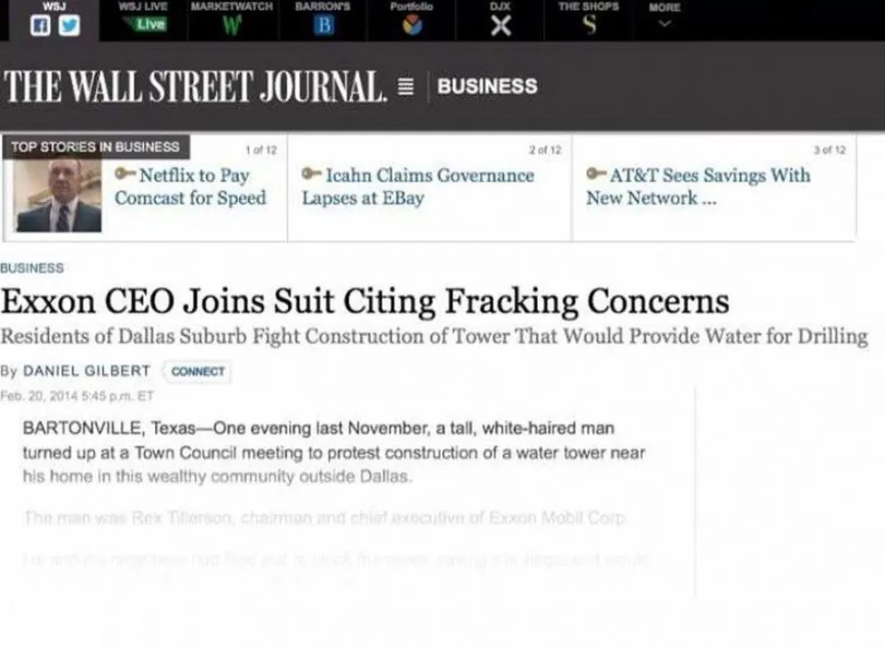 Fracking SI, pero NO cerca de mi casa