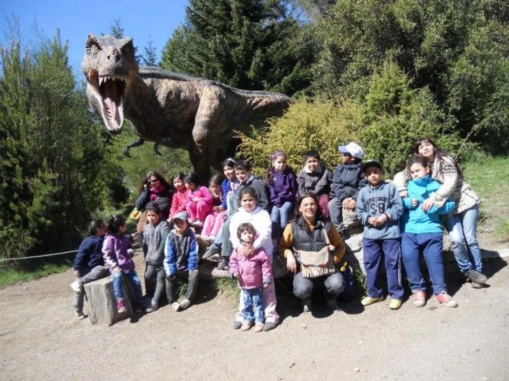Grata visita al parque Nahuelito