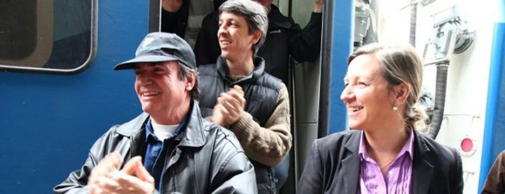 Llegó el tren que cubrió el trayecto Buenos Aires-Bariloche