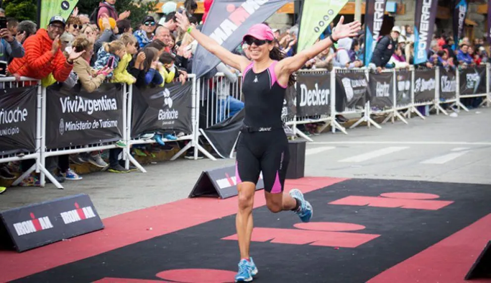 Natalia Yero, muy buen desempeño y emoción de competir en Bariloche