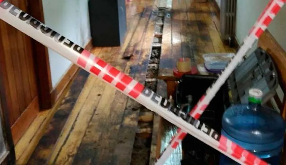 Prisión preventiva para el hombre que arrojo combustible y provocó llamas en la Municipalidad