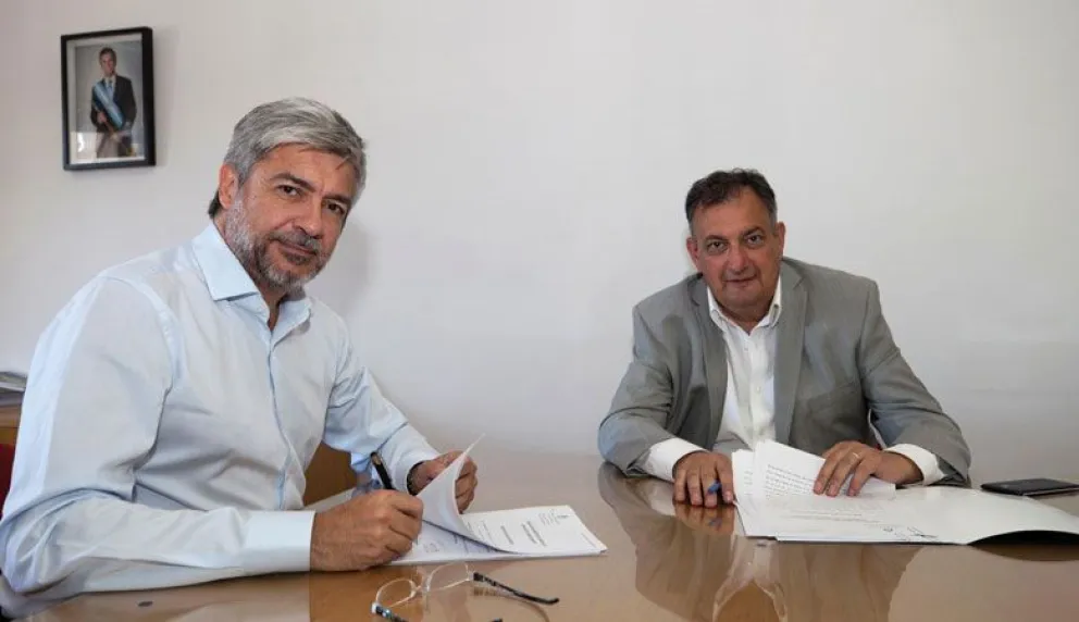 El Gobierno nacional financia obras de pavimentación en Bariloche