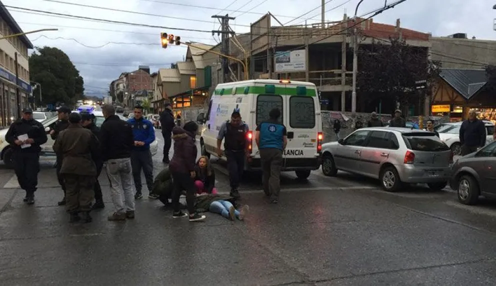 Atropellaron a una joven en la esquina de Gallardo y Onelli