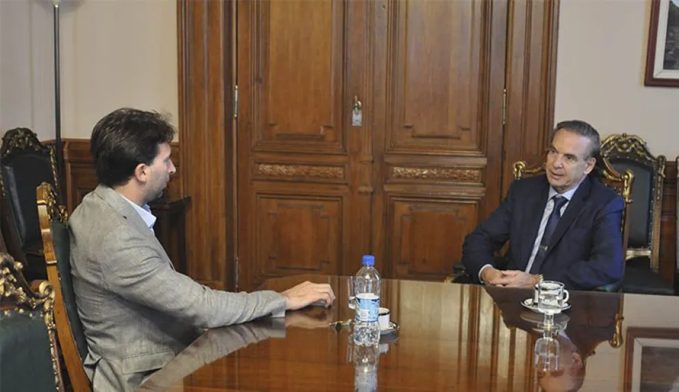 Pichetto recibió al dueño de CAPSA y respaldó el proyecto de modernización