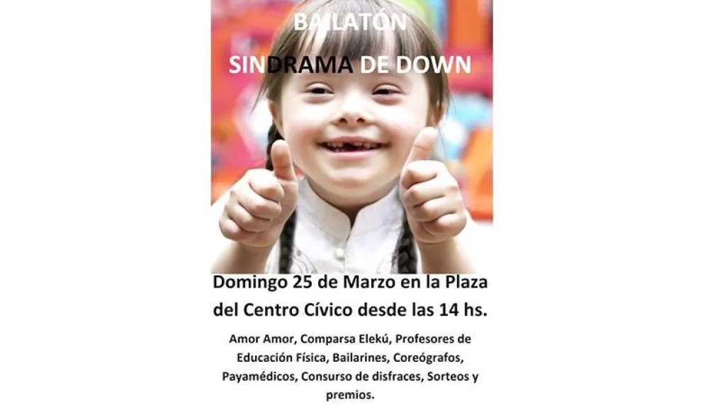 Este domingo, el Bailatón SinDrama de Down