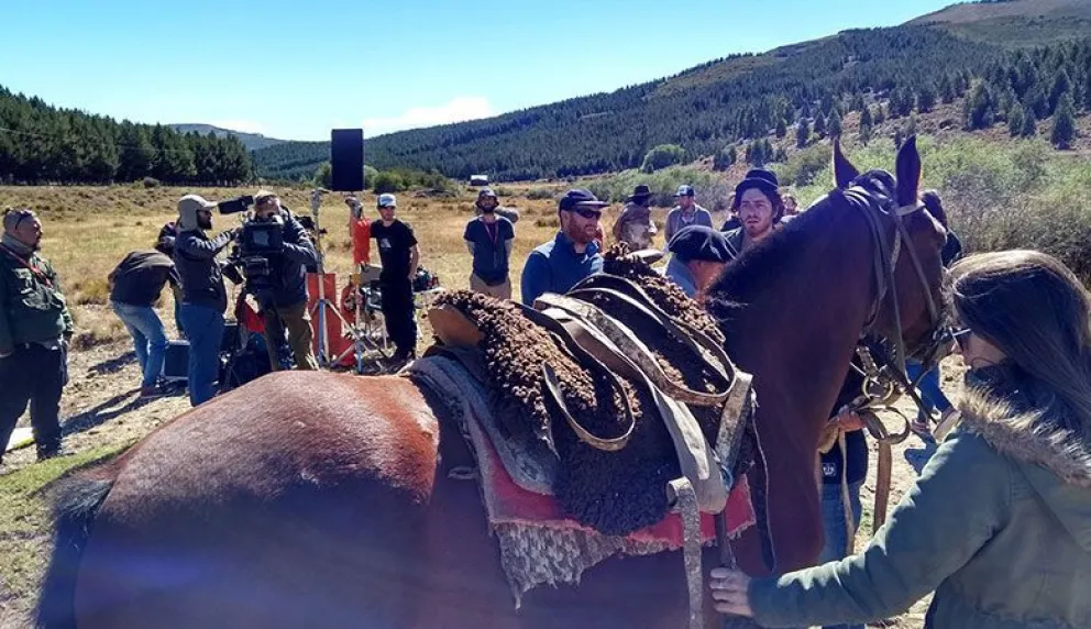 Se filma en Bariloche “Lleno de ruido y dolor”