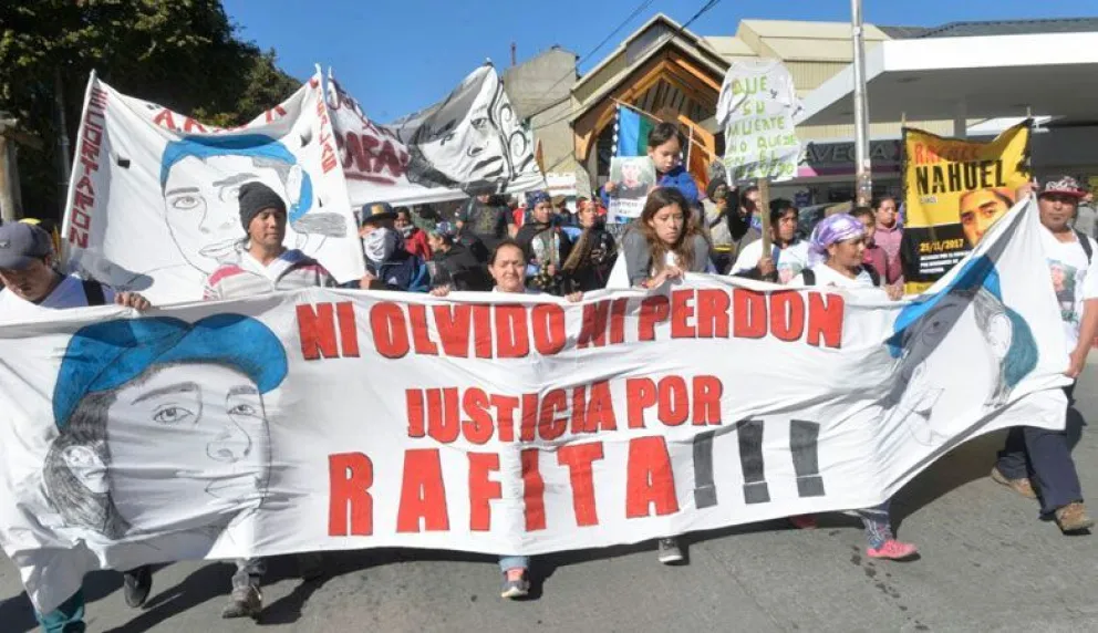 Marcharon pidiendo justicia por Rafael Nahuel