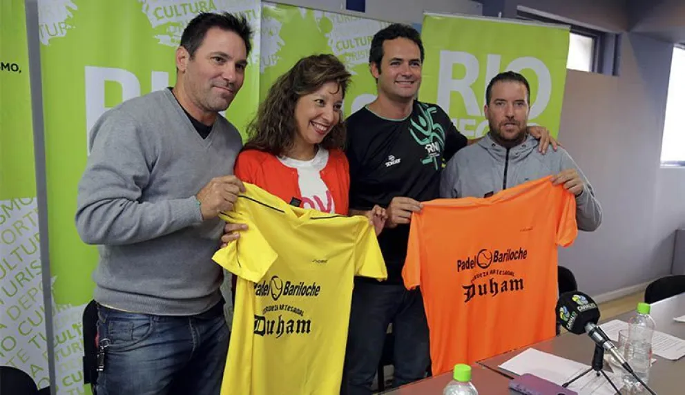  La presentación oficial de las actividades deportivas de este fin de semana apoyadas por el gobierno provincial.