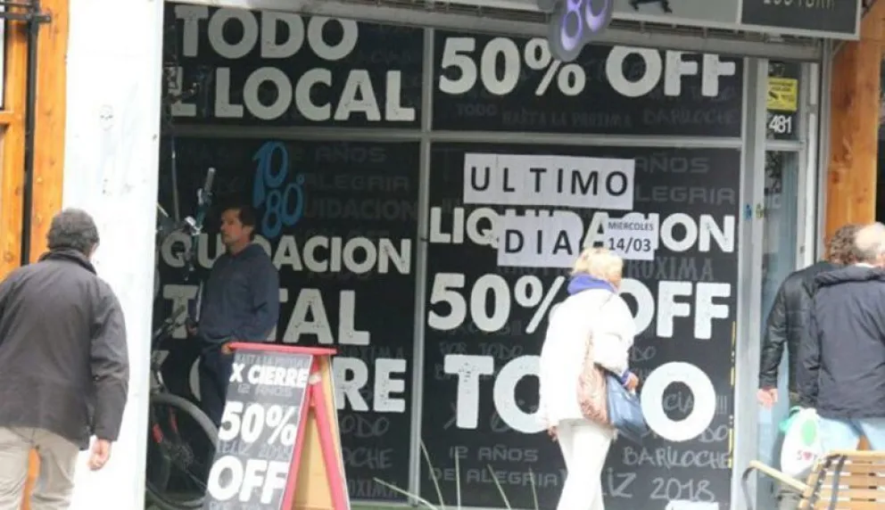 Las ventas minoristas cayeron un 2% en marzo