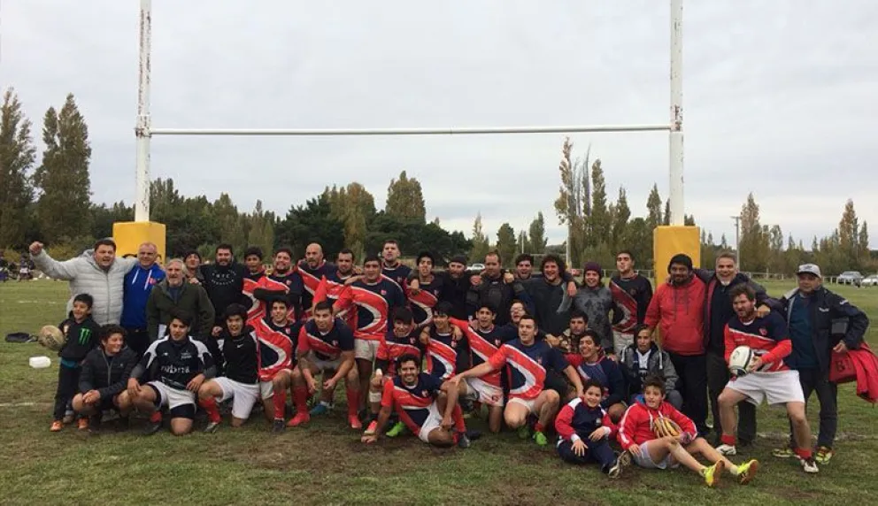 Dina Huapi Rugby Club ganó con corazón