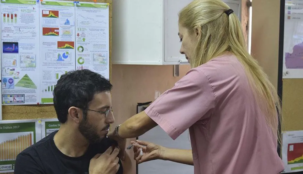 Está en marcha en Río Negro la campaña antigripal 2018