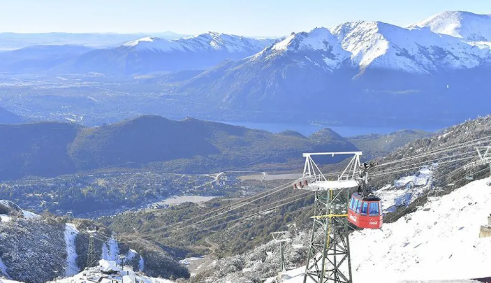 La nieve llegó este otoño a Catedral