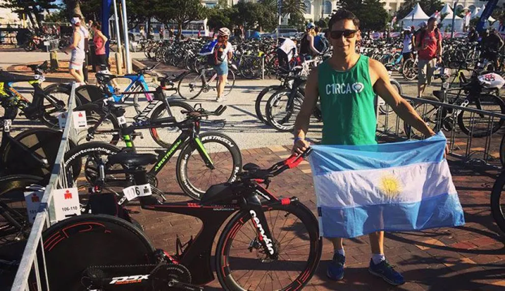 Guille García afronta su tercer Ironman de Sudáfrica