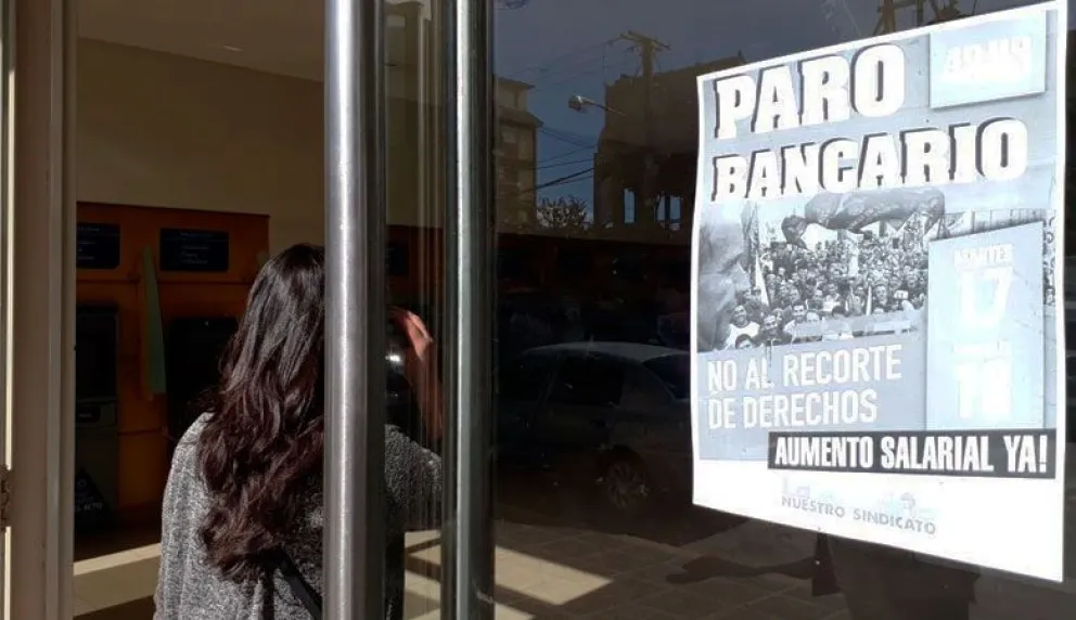Confirmaron paro de bancos para martes y miércoles