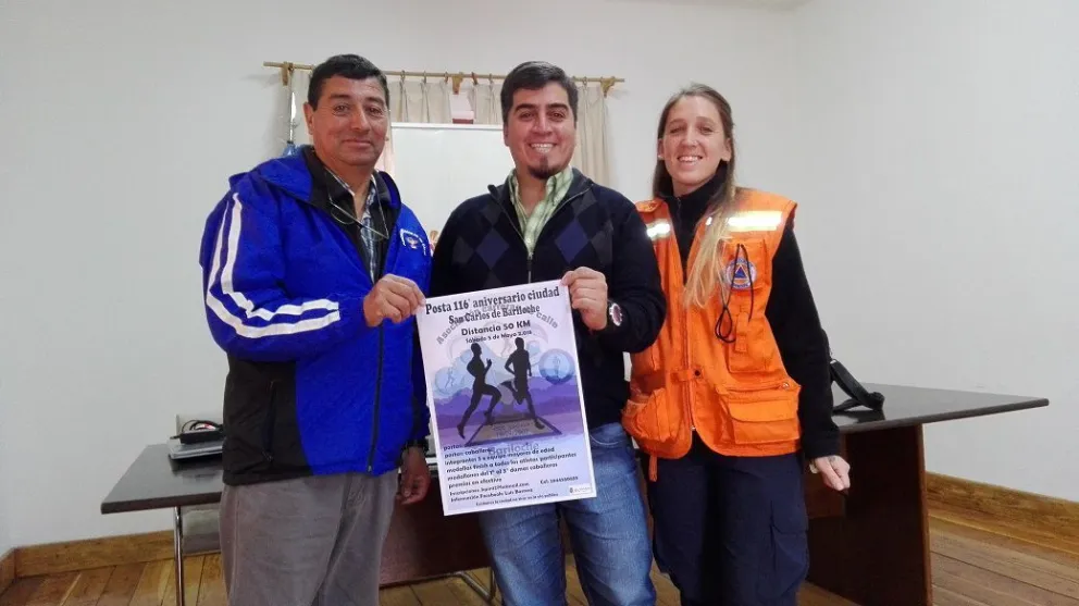 Presentaron la Posta Atlética “Copa Aniversario Ciudad de Bariloche”