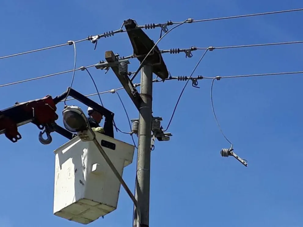 Corte general de electricidad desde las 6 AM