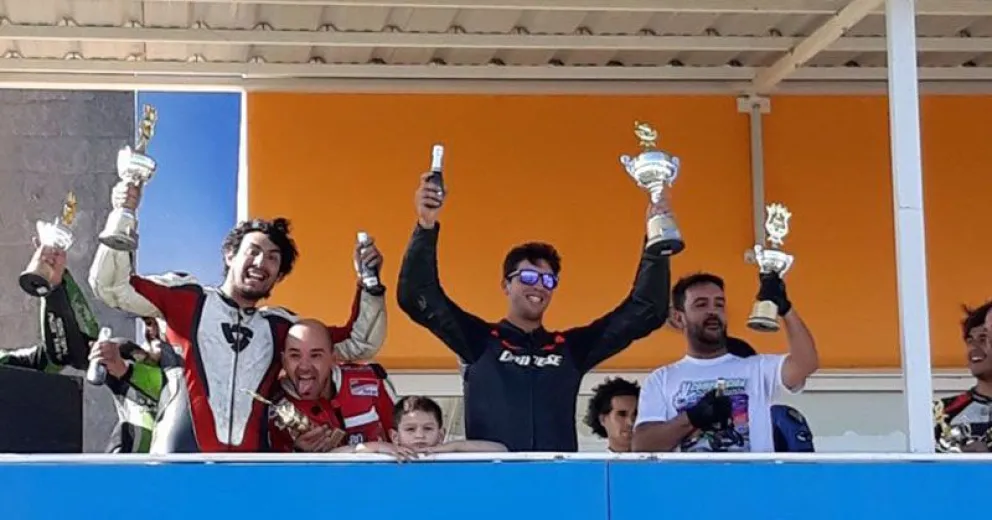 Dante Reggiani voló en el Sur