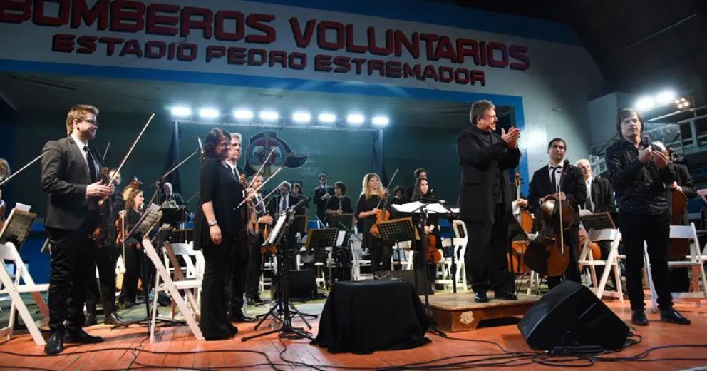 Se presentó la Orquesta Nacional de Música Argentina en Bariloche