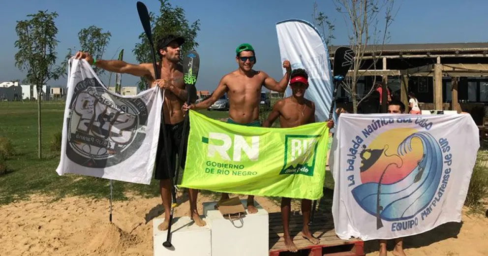 El Stand Up Paddle barilochense  llegó a lo más alto en Buenos Aires
