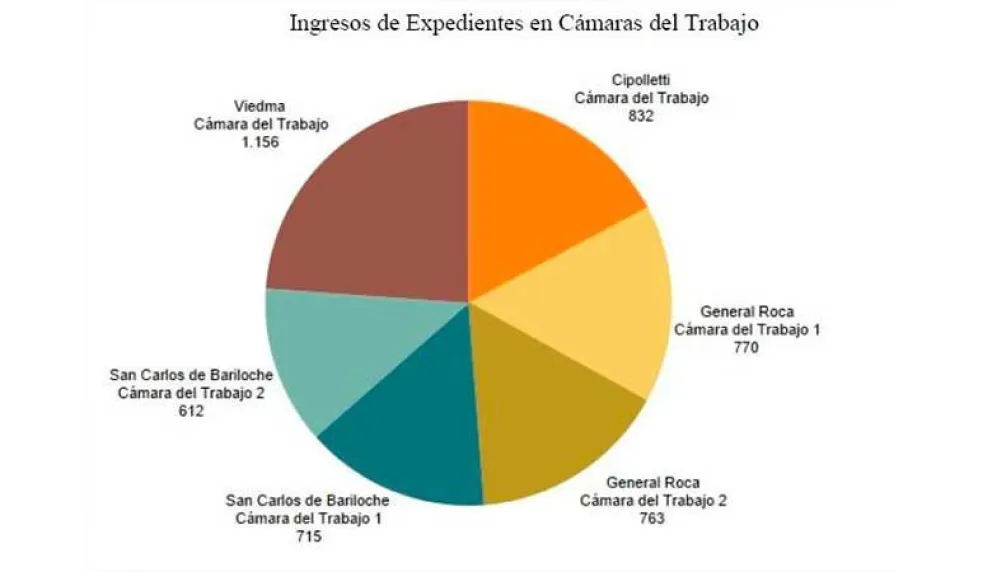 Las Cámaras Laborales de Bariloche sumaron más de 1.300 nuevos expedientes en 2017