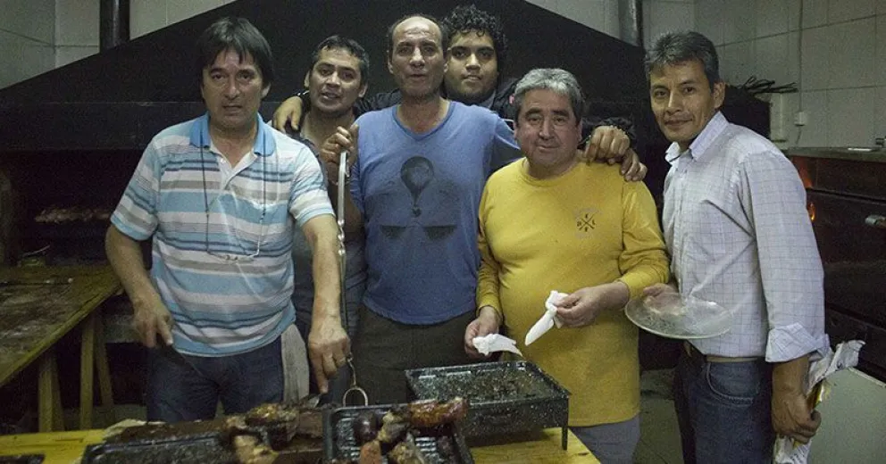 UTA agasajó a los trabajadores con un asado