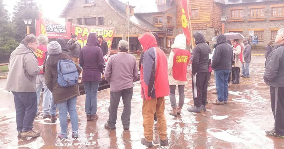 El Frente de Izquierda realizó  acto por el 1° de Mayo