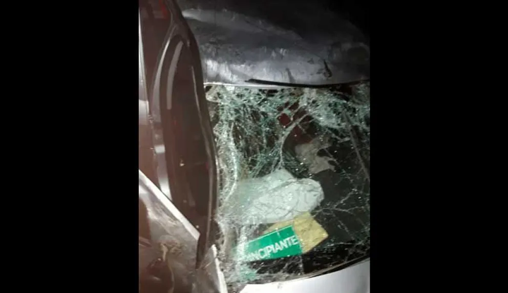 Dos niñas resultaron heridas tras un vuelco, pero están fuera de peligro