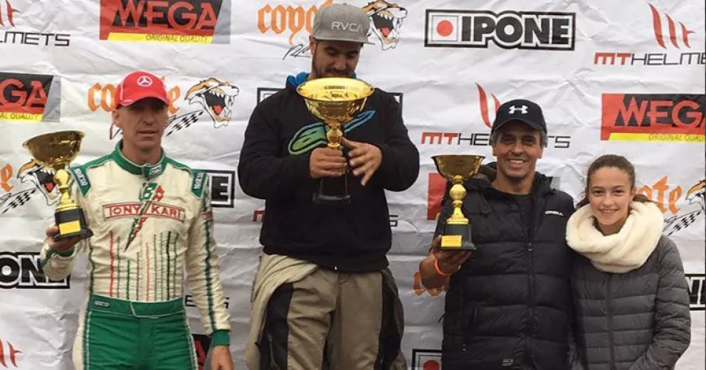 Diego Frizzone nuevamente al podio